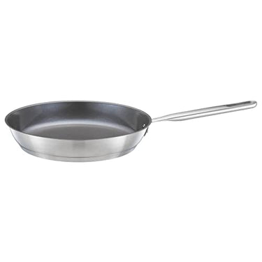 Fiskars Bratpfanne, Ø 28 cm, Beschichtete Pfanne, Für alle Kochfelder geeignet, Recycelter Edelstahl, All Steel, Silber, 1064745 im Sale